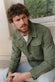 Ale Green Suede Men’s Jacket unisex Barone firenze - 3