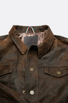 Ale Rock Dark Brown Jacket unisex Barone firenze - 7