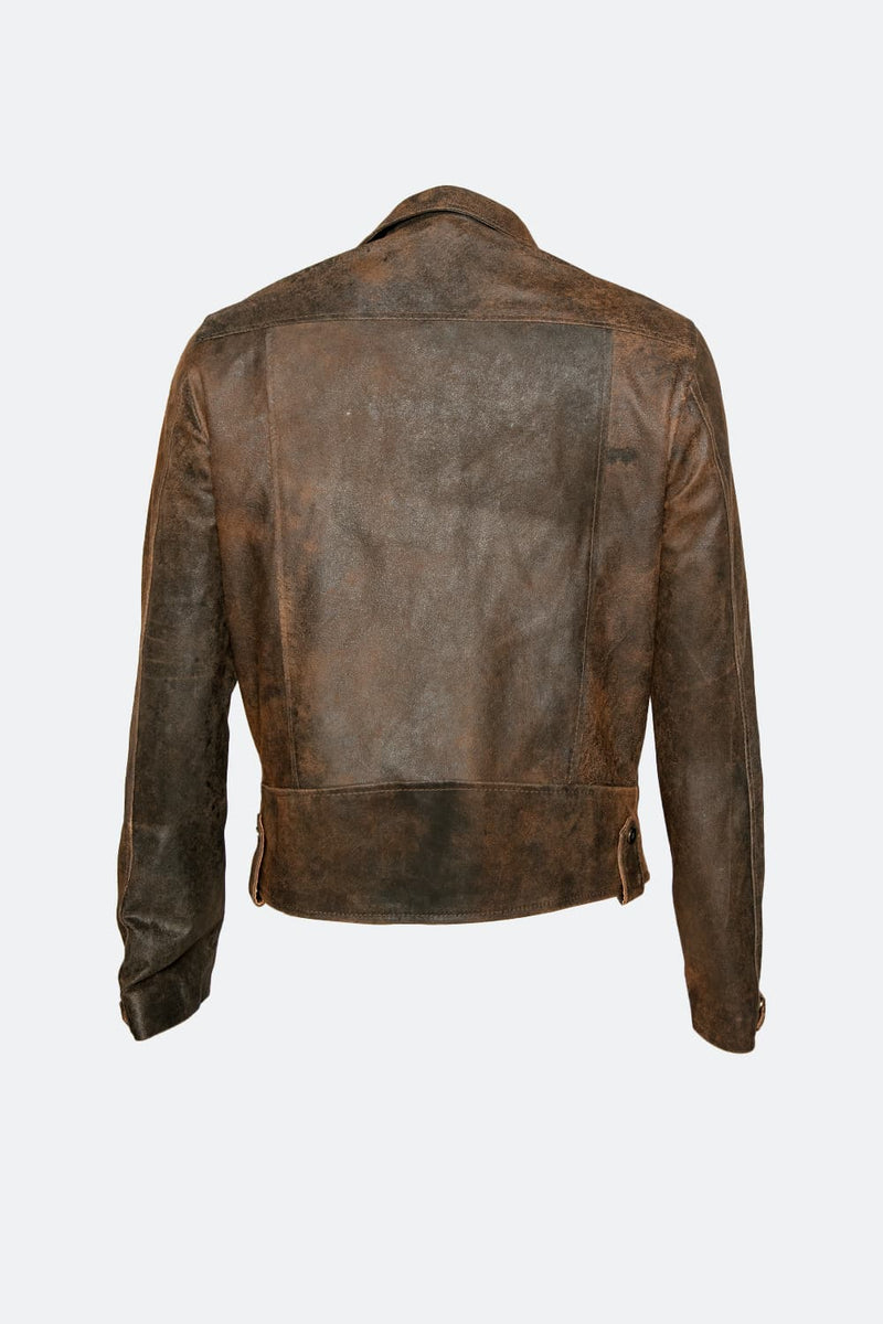 Ale Rock Dark Brown Jacket unisex Barone firenze - 9