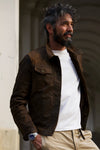Ale Rock Dark Brown Jacket unisex Barone firenze - 6