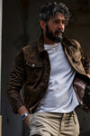 Ale Rock Dark Brown Jacket unisex Barone firenze - 1