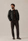 Aviator Shearling Style Black man Barone firenze - 4
