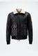 Aviator Shearling Style Black man Barone firenze - 2