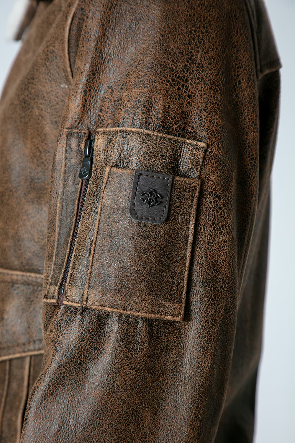 Aviator Jacket Rock  man Barone firenze - 4