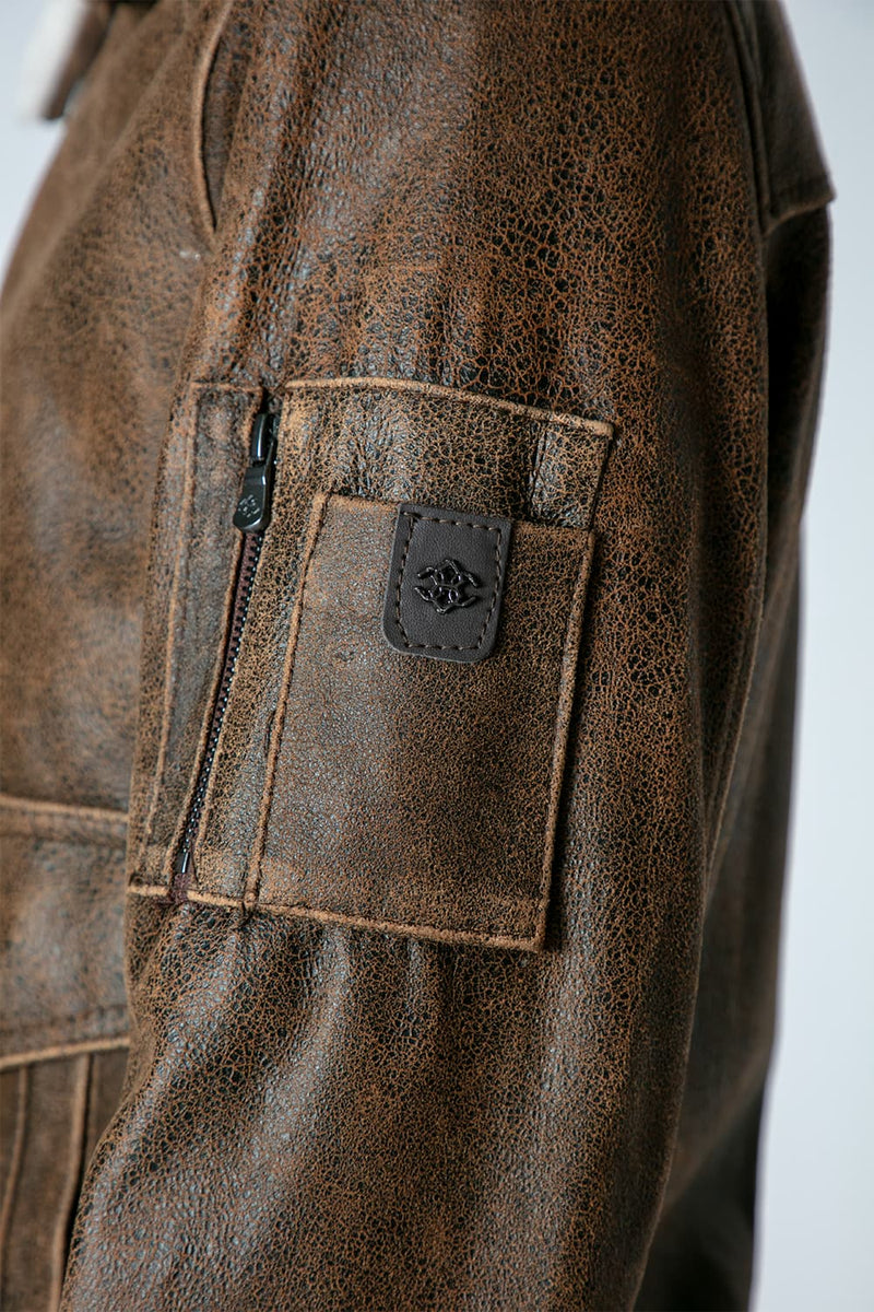 Aviator Jacket Rock  man Barone firenze - 4