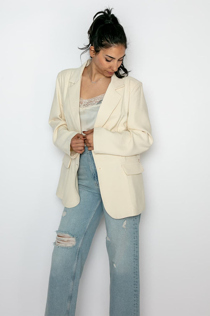 Blazer Over woman Barone firenze - 1