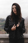 Leaves Jacket woman Barone firenze - 2