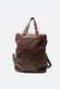 BRN - 050 Backpack in Dark Brown unisex Barone firenze - 2