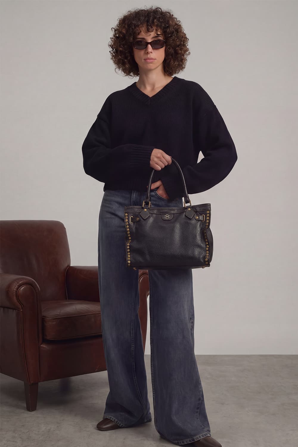 Botticelli Piccola borsa donna 100% vera pelle Made in Italy - Barone Firenze