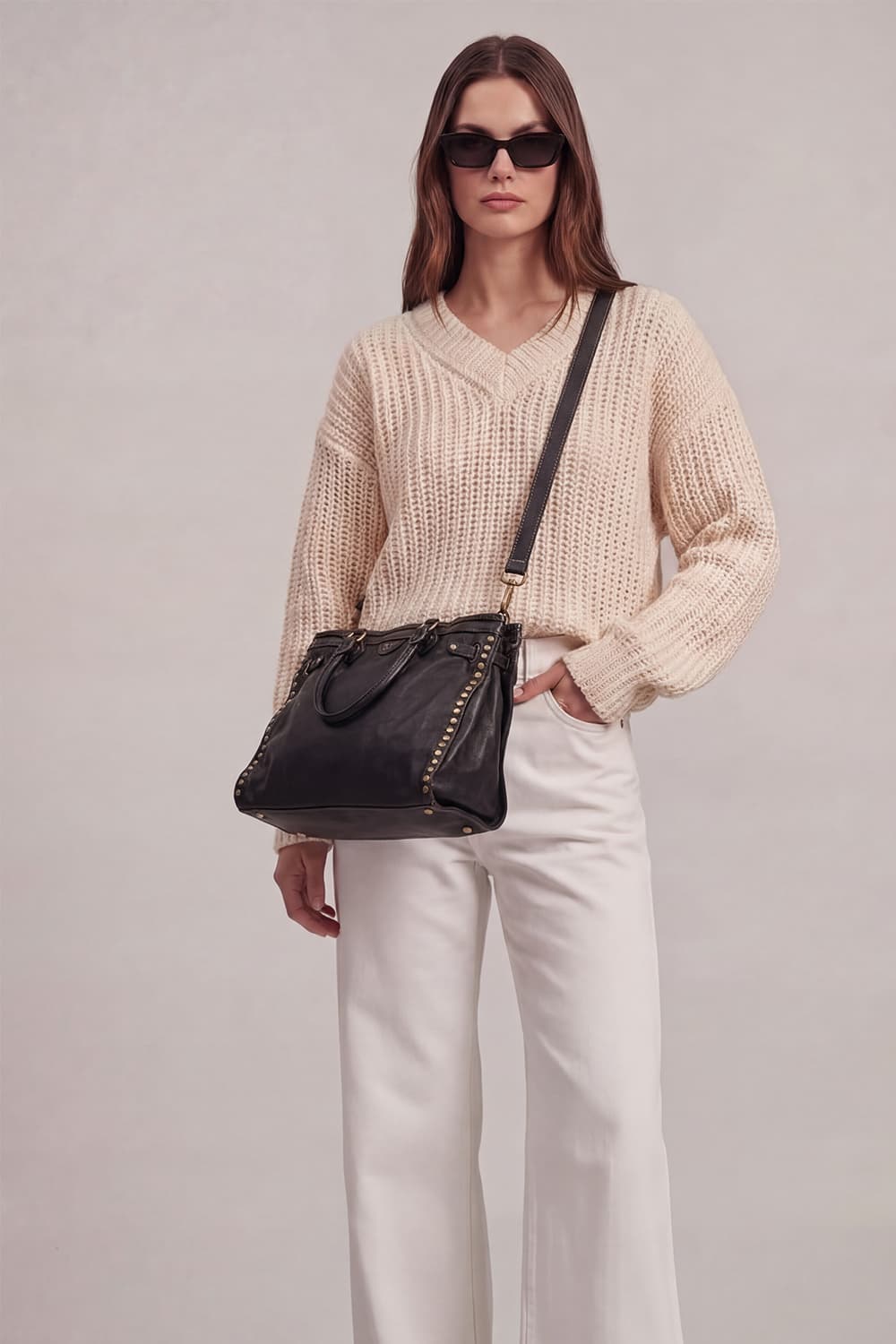 Botticelli Piccola borsa donna 100% vera pelle Made in Italy - Barone Firenze