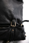 BRN - 050 Backpack in Black unisex Barone firenze - 4
