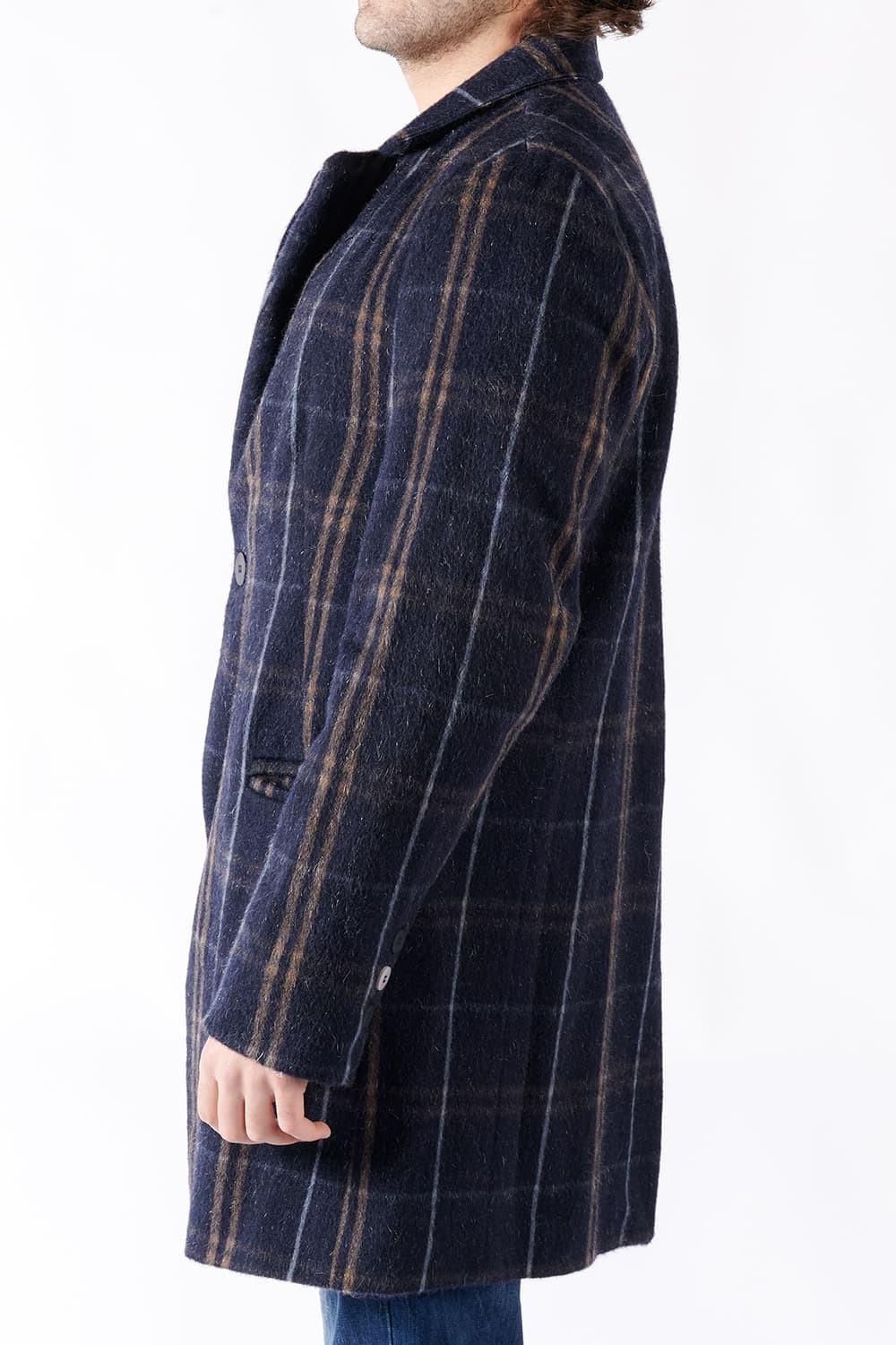 Men's Mixed Cashmere Classic Coat man Barone firenze - 2