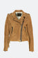 Women’s Suede Fringe Biker Jacket woman Barone firenze - 2