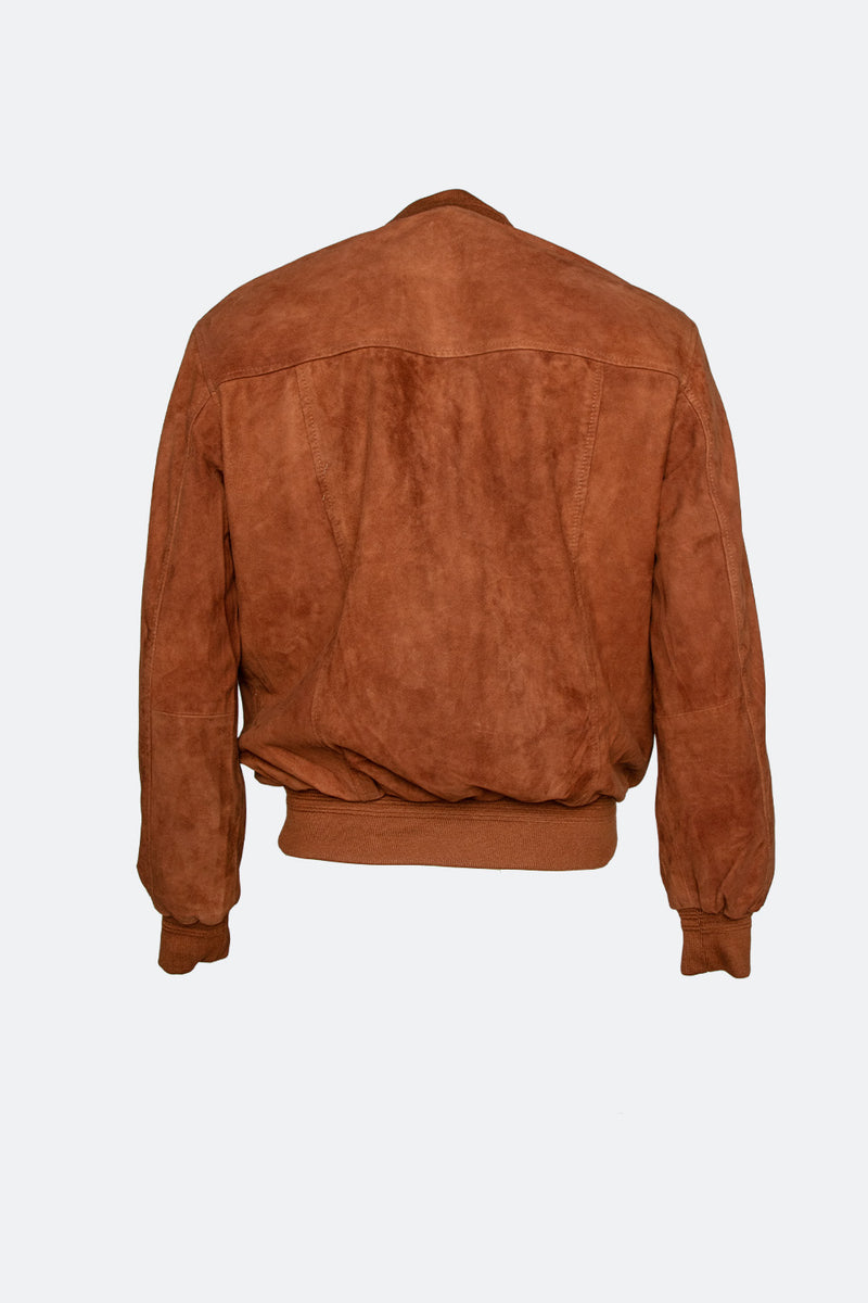 David Suede Dark Cognac unisex Barone firenze - 5
