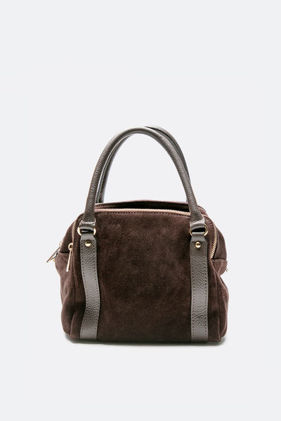 Divina Suede Dark Brown