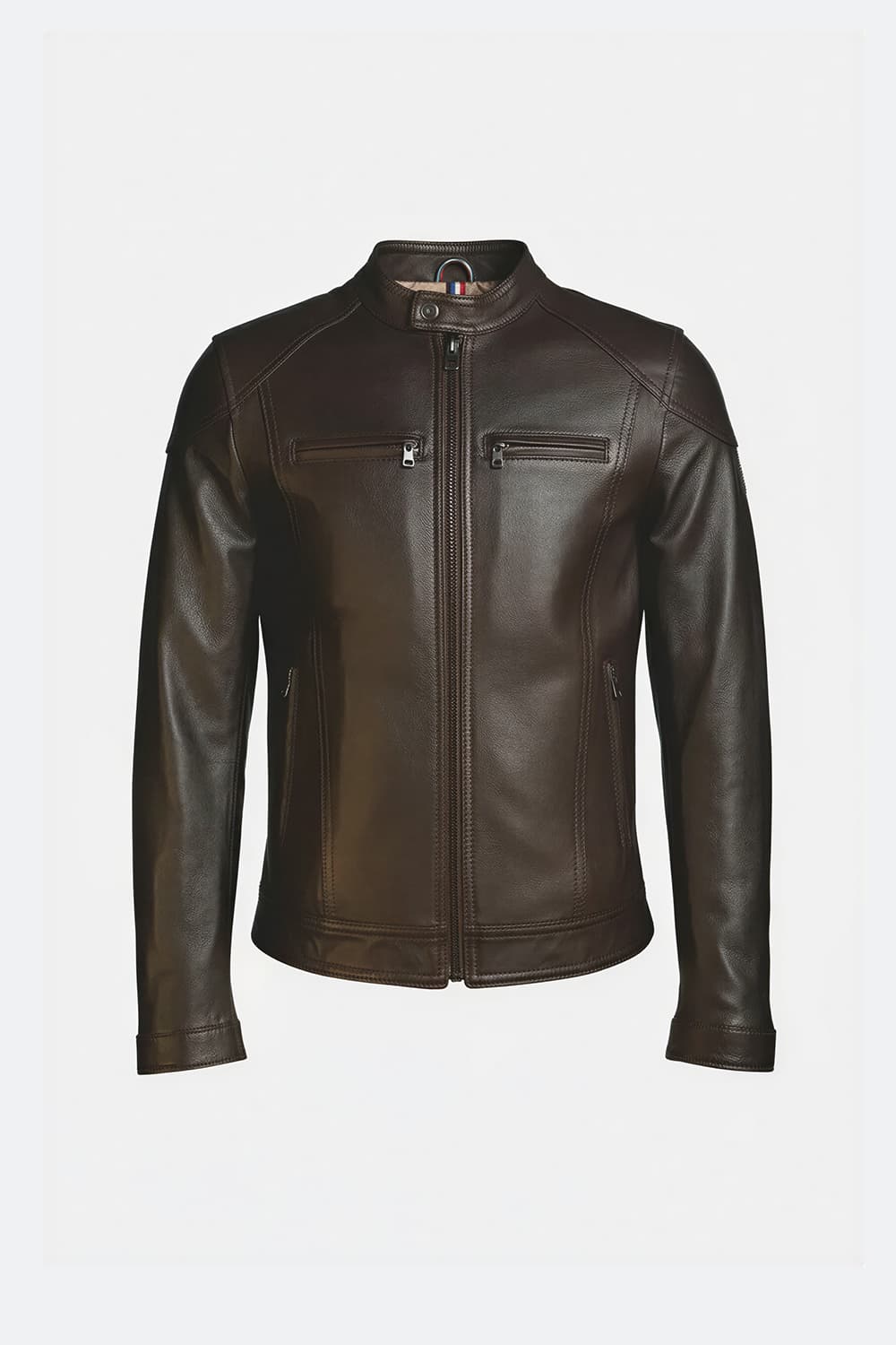 Elton Gold Nappa Dark Brown man Barone firenze - 7