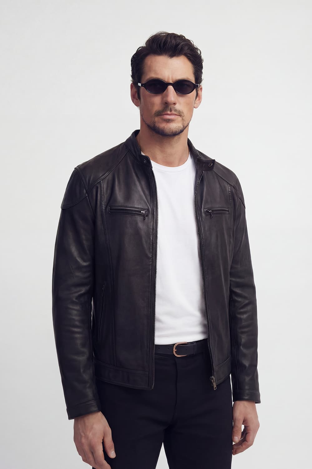 Elton Gold Nappa giacca uomo 100% vera pelle Made in Italy - Barone Firenze