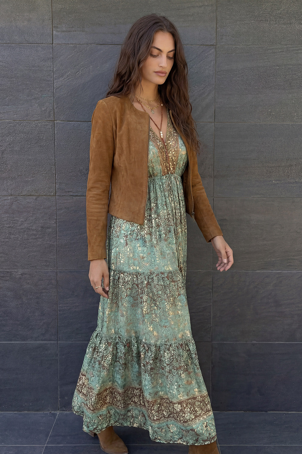 Ire Short Suede Unlined woman Barone firenze - 7