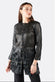 Fringe, Studs and Zip Jacket woman Barone firenze - 3
