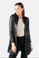 Fringe, Studs and Zip Jacket woman Barone firenze - 1