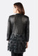 Fringe, Studs and Zip Jacket woman Barone firenze - 6
