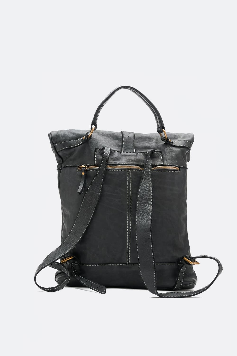 Grosseto Black Backpack unisex Barone firenze - 7