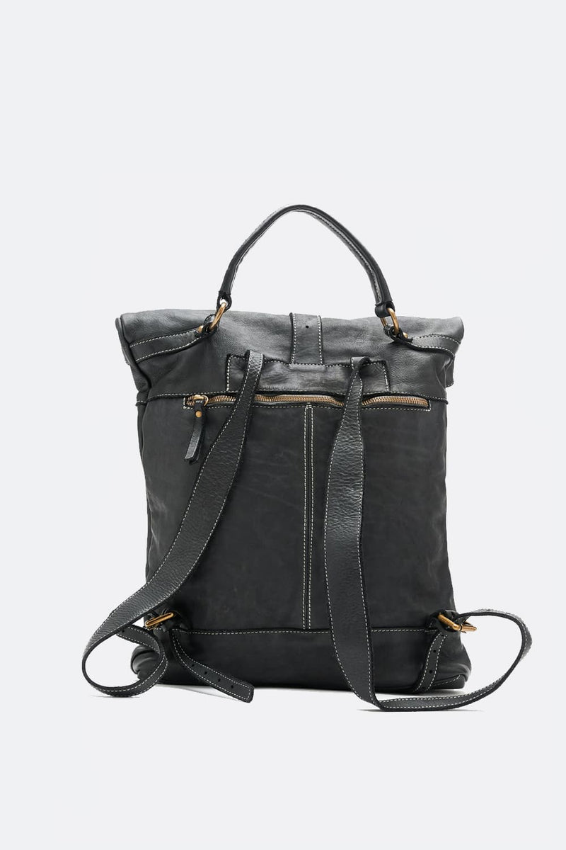 Grosseto Black Backpack unisex Barone firenze - 7