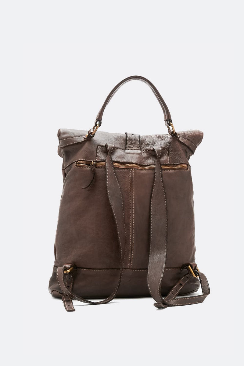 Grosseto Dark Brown Backpack unisex Barone firenze - 10