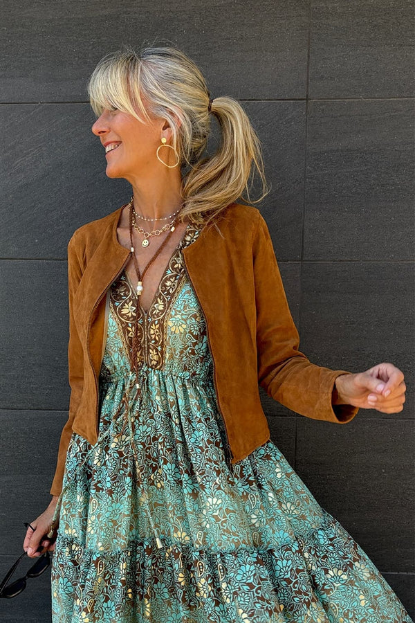 Ire Short Suede Unlined donna Barone firenze