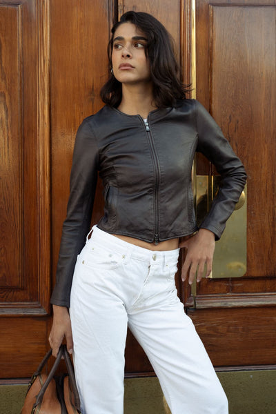 Irene Dark Brown Short