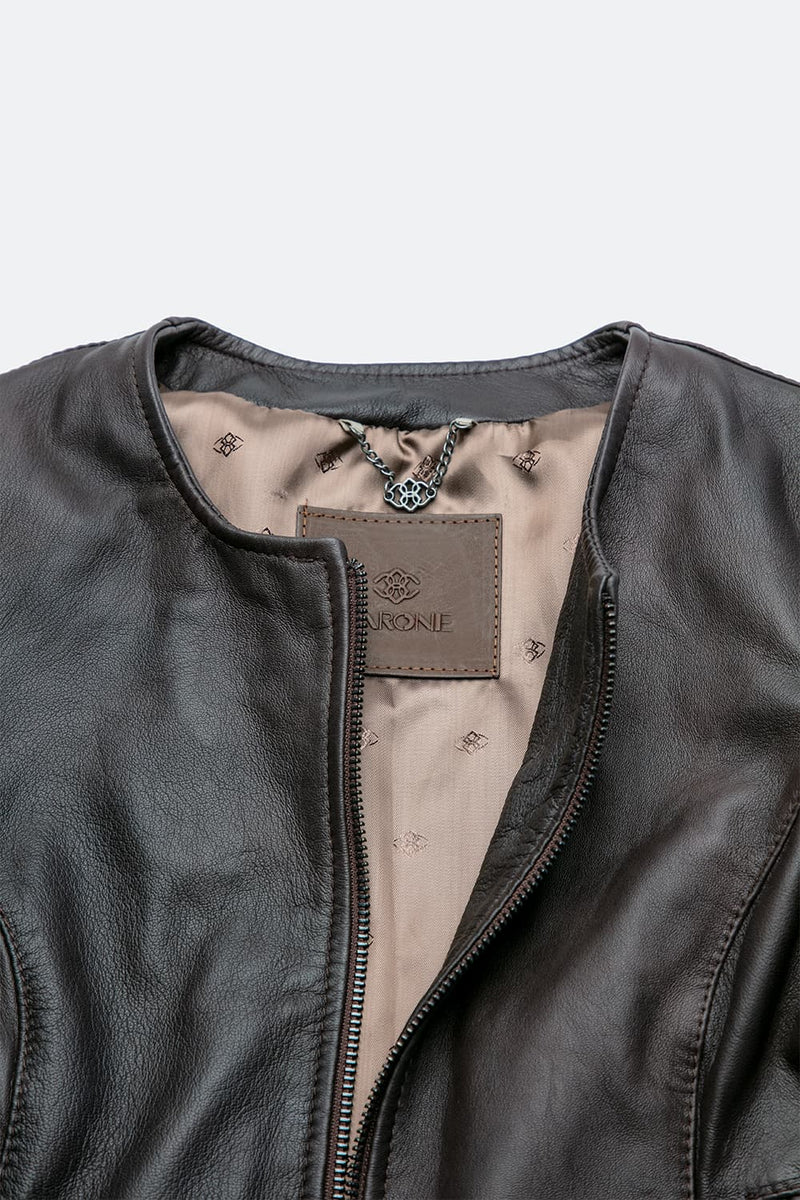 Irene Dark Brown Short woman Barone firenze - 5