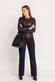 Irene Dark Brown Long woman Barone firenze - 6