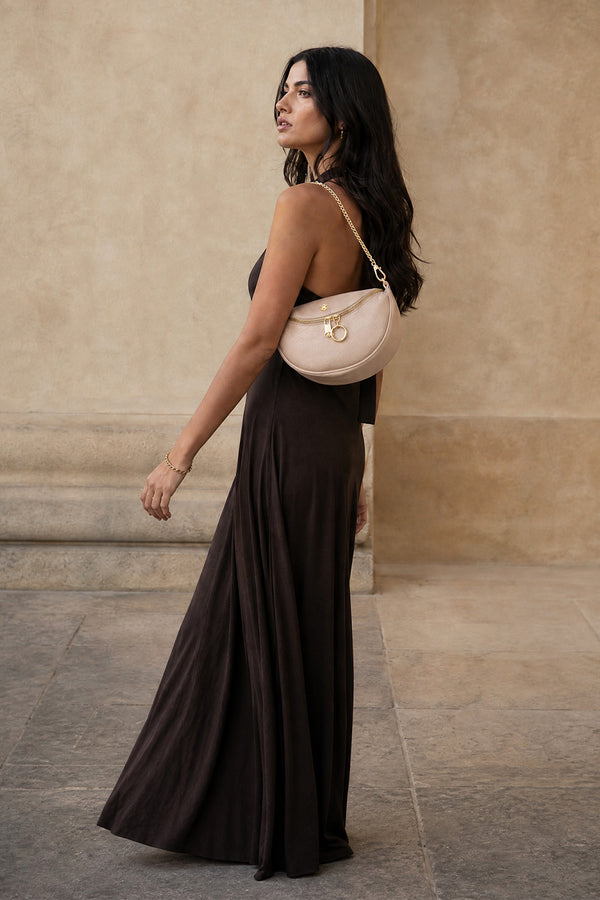 Bea Nude Bag Pack woman Barone firenze