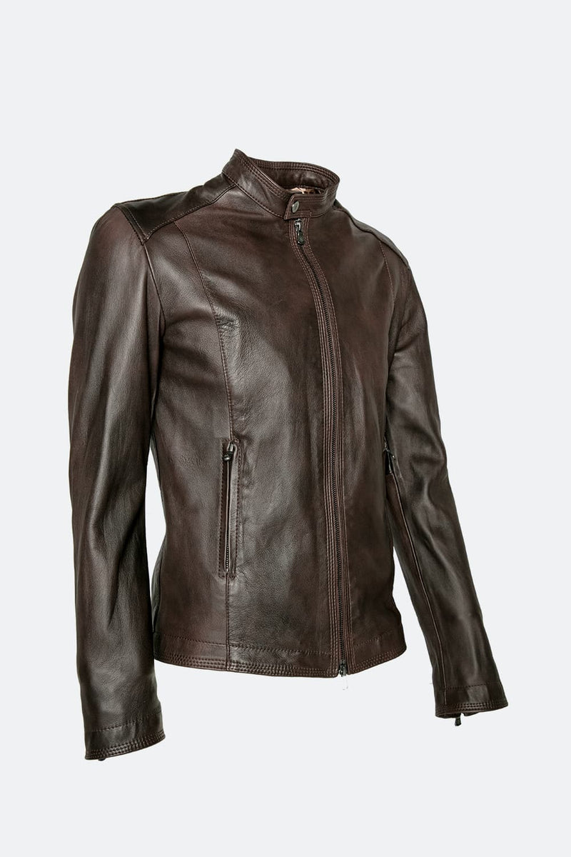 Massi Dark Brown Jacket  man Barone firenze - 2