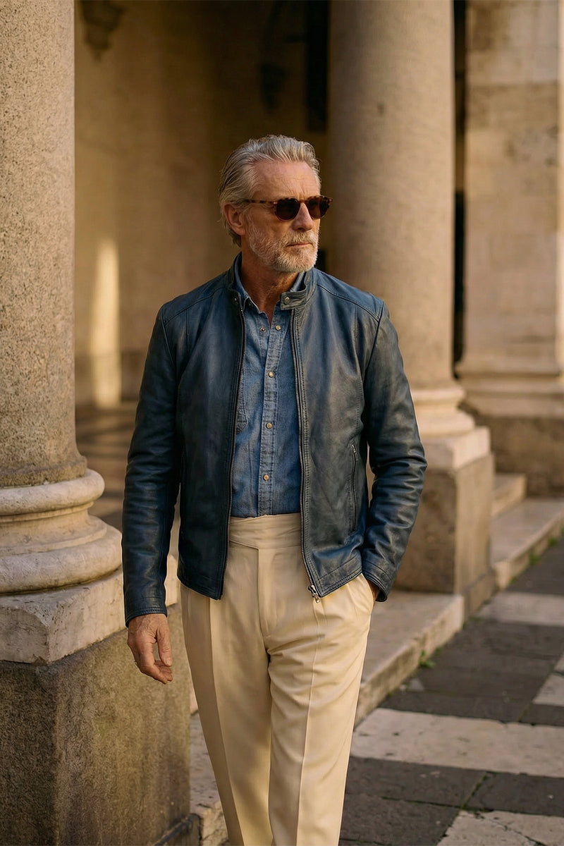 Massi Vintage Blu man Barone firenze - 1