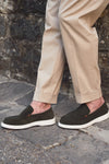 Men’s Suede Loafers man Barone firenze - 7