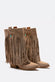 Nomade Suede Boots in Beige woman Barone firenze - 1
