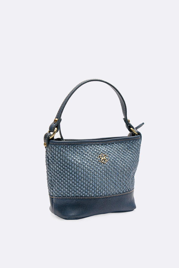 Pianosa Raffia Denim woman Barone firenze