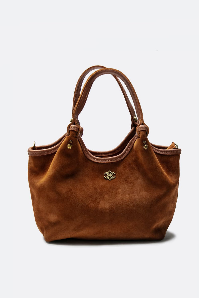 Pienza in Leather Tan Brown woman Barone firenze - 1