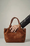 Pienza in Leather Tan Brown woman Barone firenze - 4