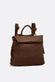 Pisa Dark Brown Backpack woman Barone firenze - 3