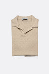 Men's Beige Polo Shirt man Barone firenze - 4