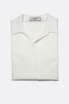 Men's White Polo Shirt man Barone firenze - 2