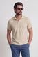 Men's Beige Polo Shirt man Barone firenze - 1