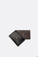 Simply Dark Brown Card Case unisex Barone firenze - 5