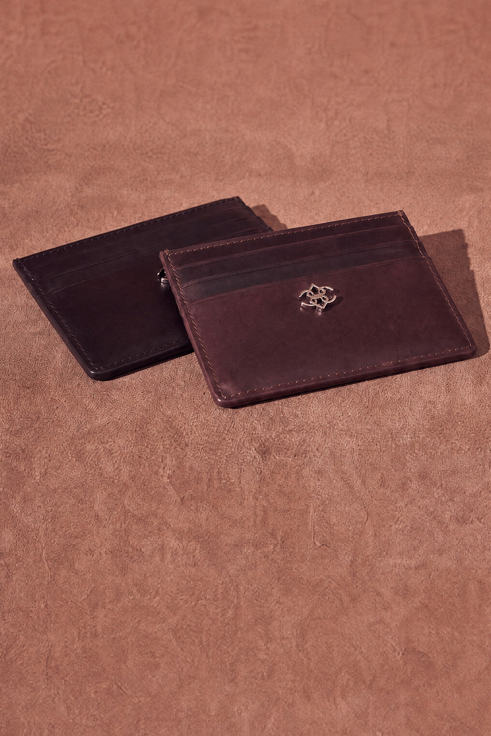 Pocket Card Holder Black unisex Barone firenze - 4