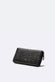 Large Woven Wallet in Black unisex Barone firenze - 2