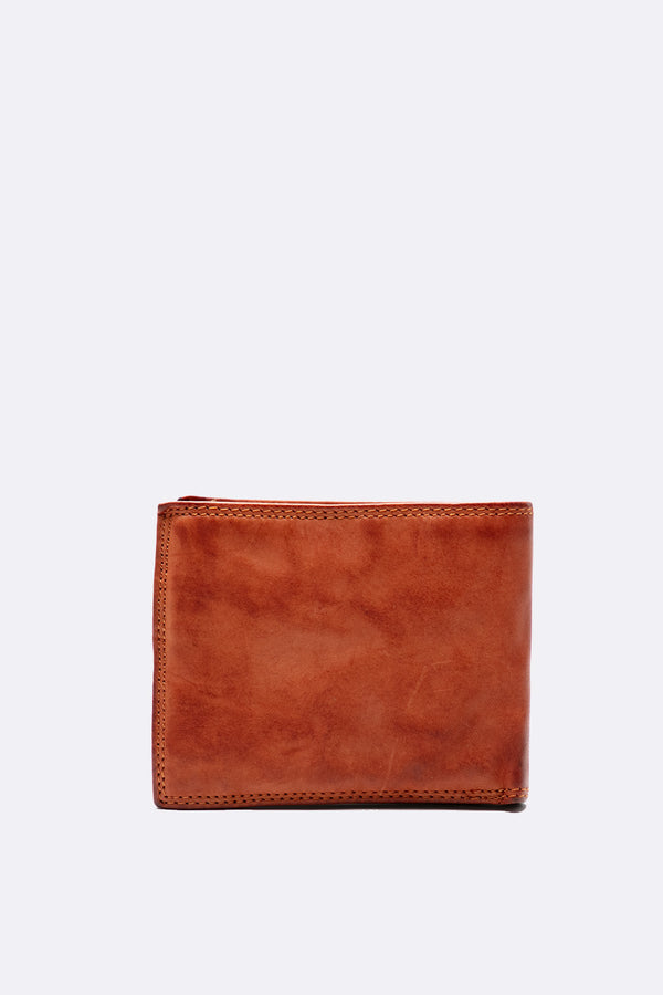 Portafoglio Basic Vintage Cuoio unisex Barone firenze