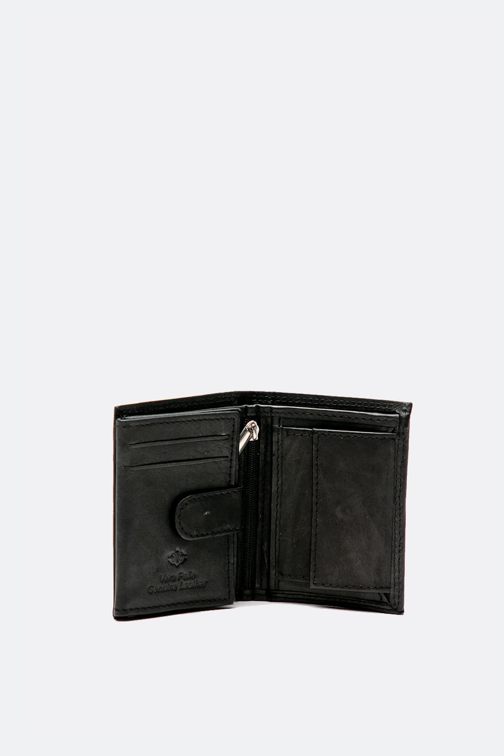 Black Mini Wallet  Barone firenze - 2
