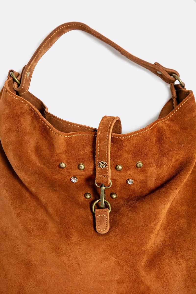 Prato Suede in Leather Tan woman Barone firenze - 3
